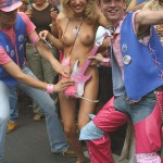 At a parade CSD 2003