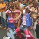 At a parade CSD 2003