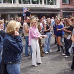 At a parade CSD 2003