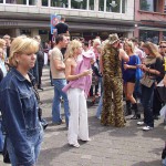 At a parade CSD 2003