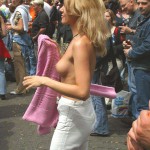 At a parade CSD 2003