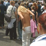 At a parade CSD 2003