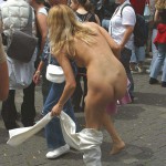 At a parade CSD 2003