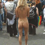 At a parade CSD 2003