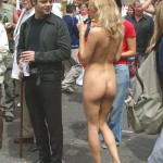 At a parade CSD 2003