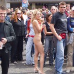 At a parade CSD 2003