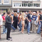 At a parade CSD 2003