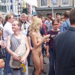 At a parade CSD 2003