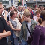 At a parade CSD 2003