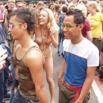 At a parade CSD 2003