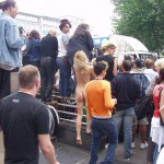 At a parade CSD 2003