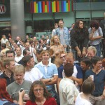 At a parade CSD 2003