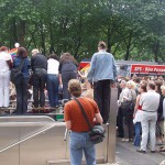 At a parade CSD 2003