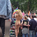 At a parade CSD 2003