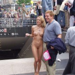 At a parade CSD 2003