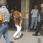 At a parade CSD 2003