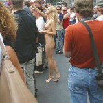 At a parade CSD 2003