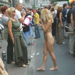 At a parade CSD 2003