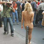 At a parade CSD 2003