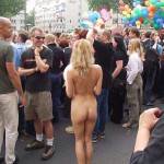 At a parade CSD 2003