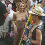 At a parade CSD 2003