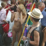 At a parade CSD 2003