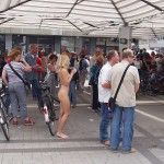 At a parade CSD 2003