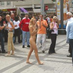 At a parade CSD 2003