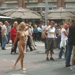 At a parade CSD 2003