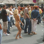 At a parade CSD 2003