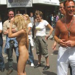 At a parade CSD 2003