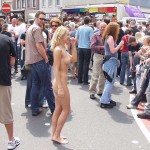 At a parade CSD 2003