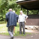 In a forest leisure area