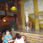 Working in a bar game hall