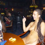 Working in a bar game hall