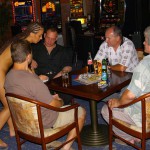 Working in a bar game hall