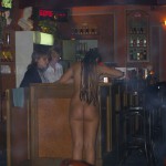 Working in a bar game hall