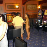 Working in a bar game hall