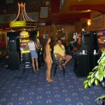 Working in a bar game hall