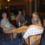 Working in a bar game hall