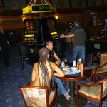 Working in a bar game hall