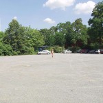 At a highway rest stop