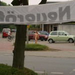 A crossing in a small town