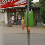 A crossing in a small town