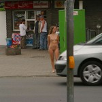 A crossing in a small town