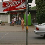 A crossing in a small town