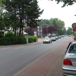 A crossing in a small town