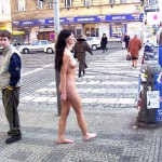 In the city center right