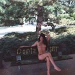 In a park and at the riverside