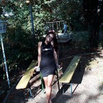 In a park and at the riverside